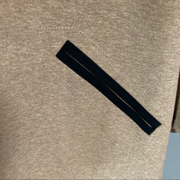 NEW Trina Turk jacket medium cape capelet poncho beige tan - Picture 8 of 11